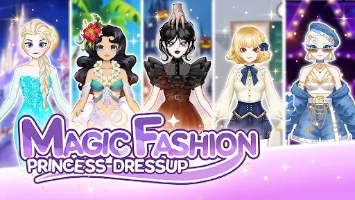 Gameplay screenshot 1 from Magic Fashion: Doll Dressup - Simulation game